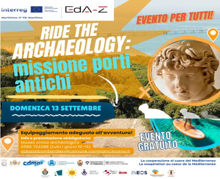 immagine notizia Ride the archaeology: missione porti antichi, il mare e l’archeologia per i giovani con il progetto EdA-Z